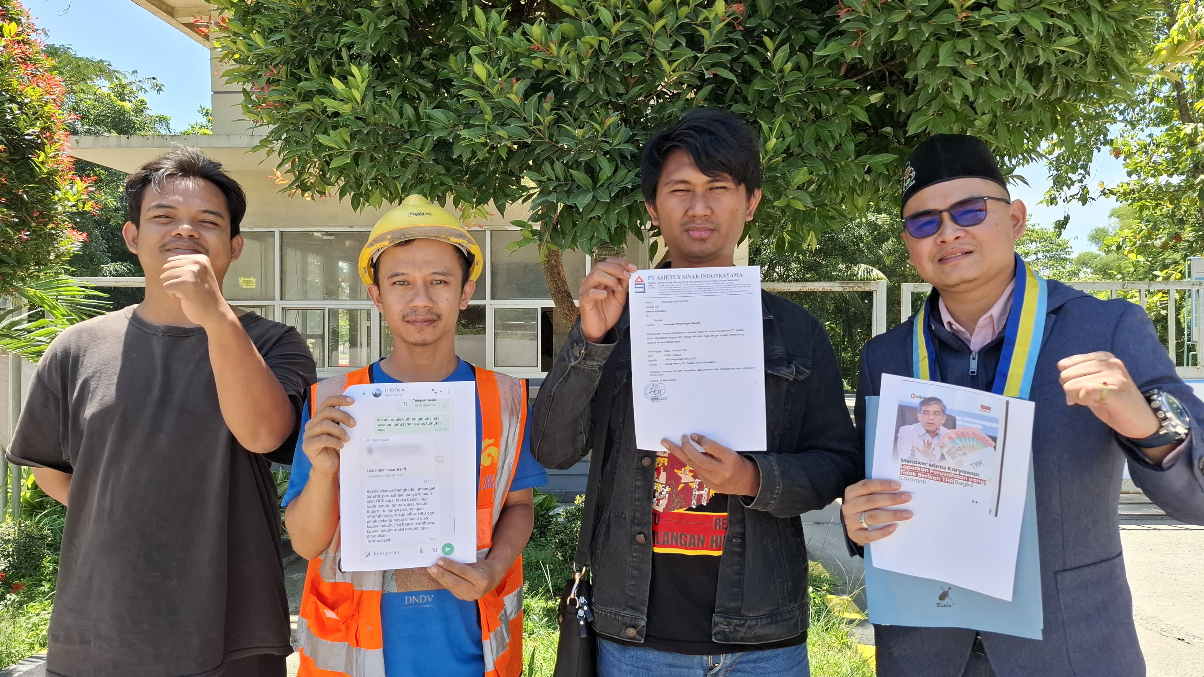 Protes THR Berujung PHK, Afifudin Dipaksa Bipartit Tanpa Kuasa Hukum