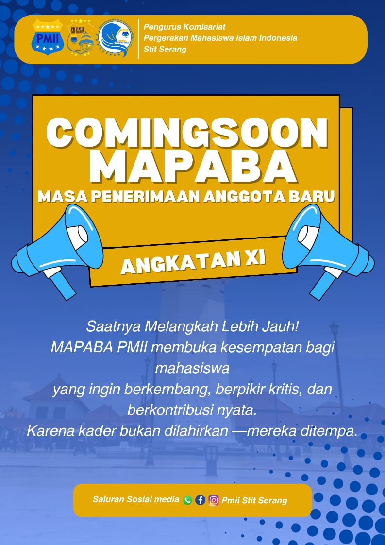 Hadir Dengan Semangat Perubahan, PMII STIT Serang Buka Kaderisasi Untuk Mahasiswa Umum