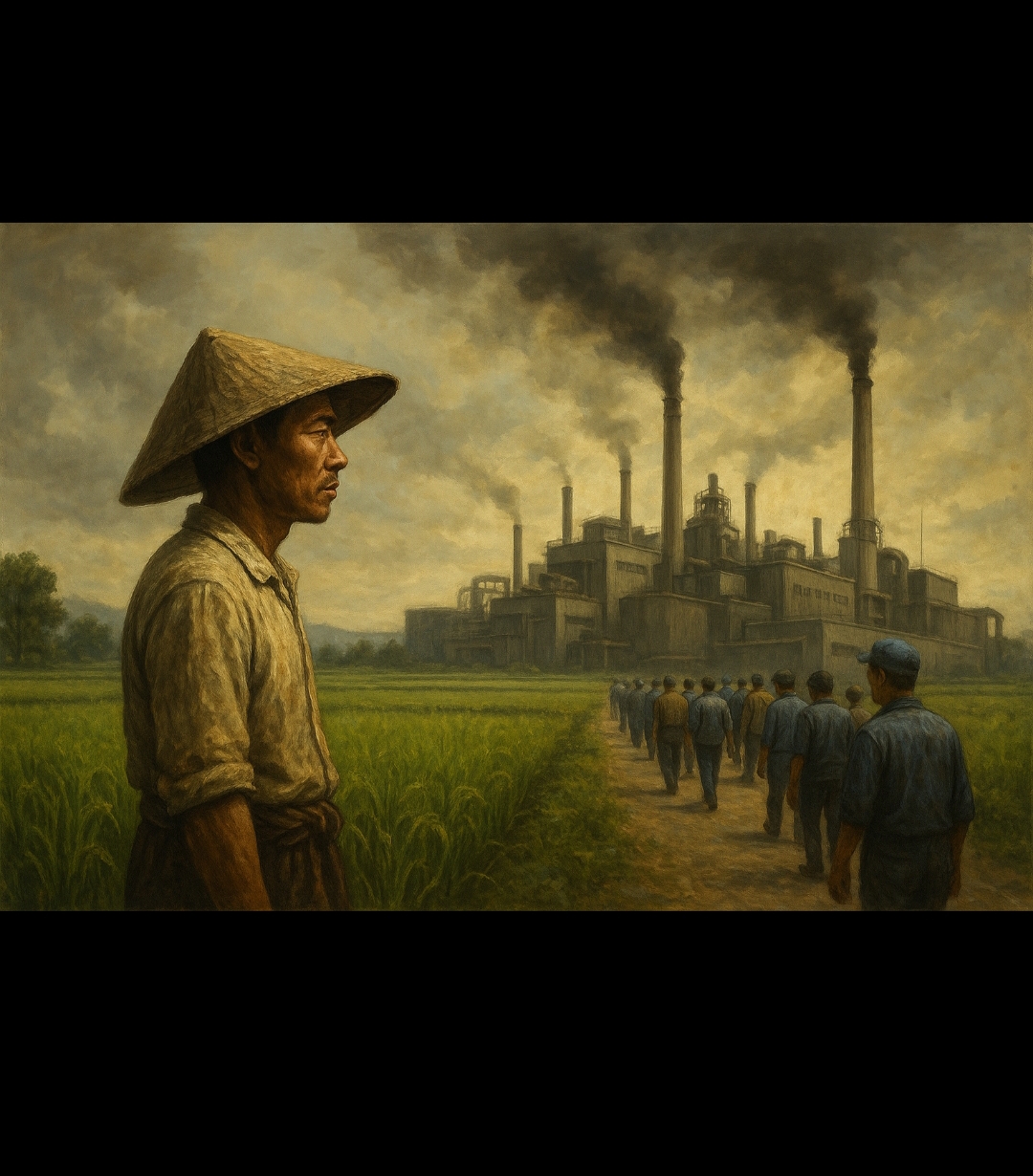 Dari Sawah ke Pabrik: Ketika Manusia Jadi Mesin Produksi