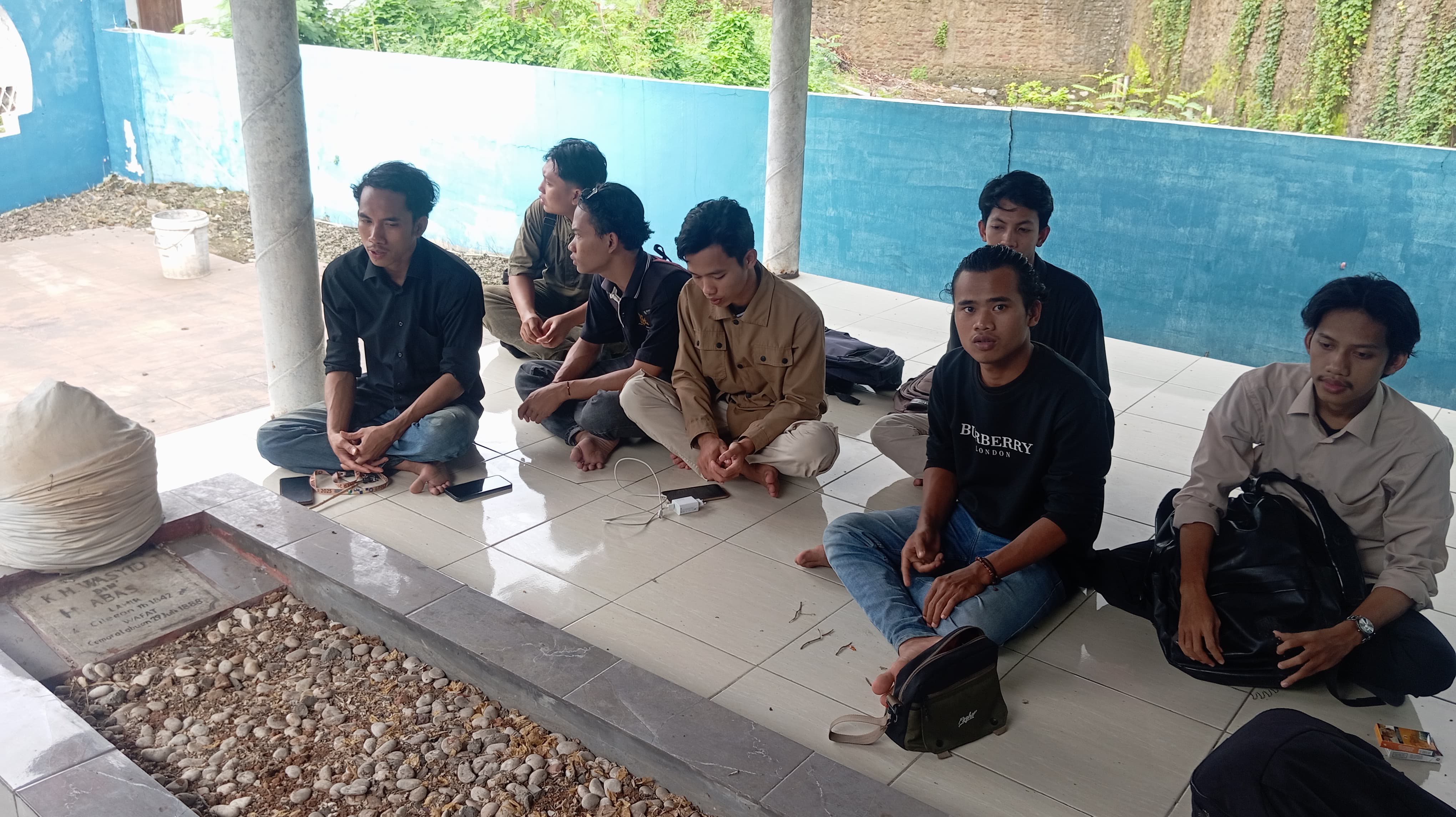 Sambut Ramadan, PMII STIT Al Khoiriyah Ziarah ke Makam Pahlawan Geger Cilegon